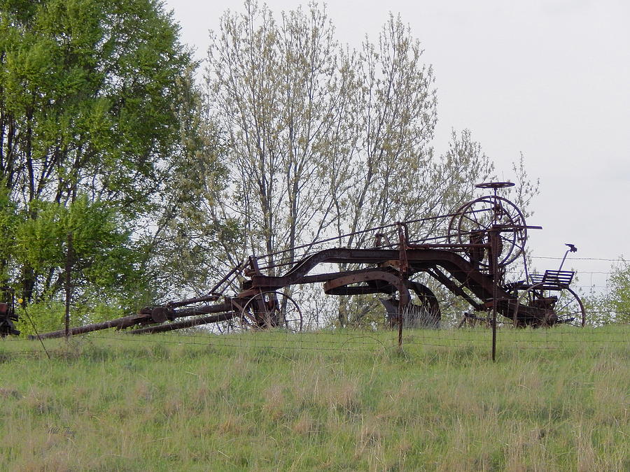 Antique Grader Photograph by Wild Thing