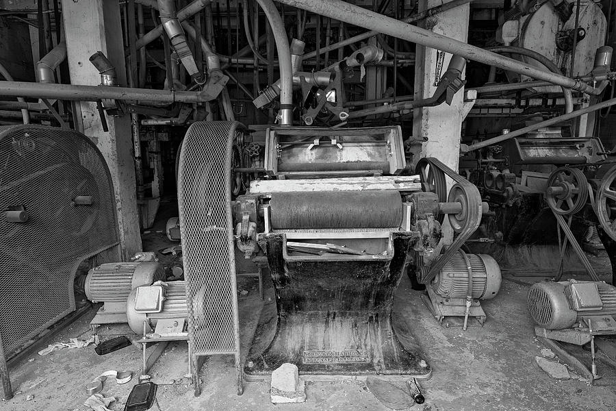 Antique grain equipment Photograph by Dave Dilli