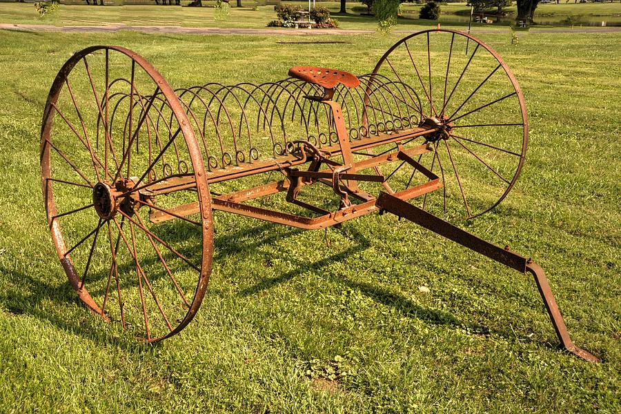 Antique Hay Rake Photograph by Paul Lindner - Fine Art America