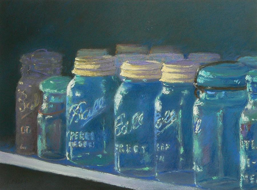 Jar Painting - Antique Jars by Boyd Miller