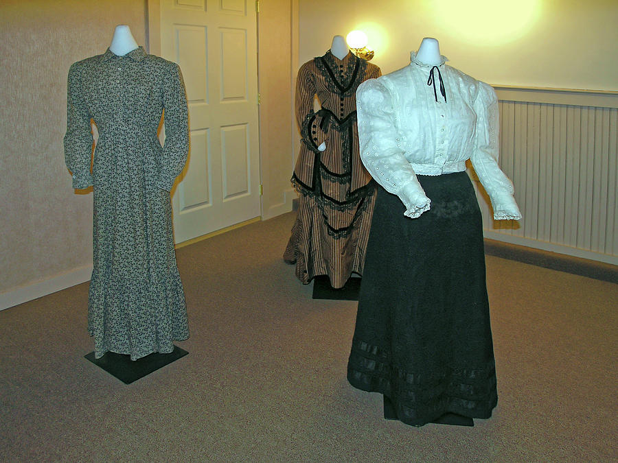Antique Ladies Dresses Photograph by Sally Weigand
