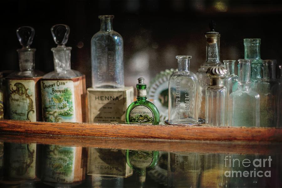 Antique Pharmacy Bottles Photograph by Eva Lechner