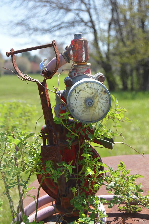 Antique Pump Photograph by Kathy Kelly
