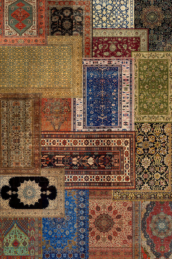 Antique Rugs Photograph by Andrew Fare