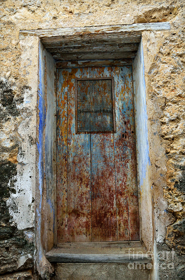 Antique rustic door Photograph by RicardMN Photography