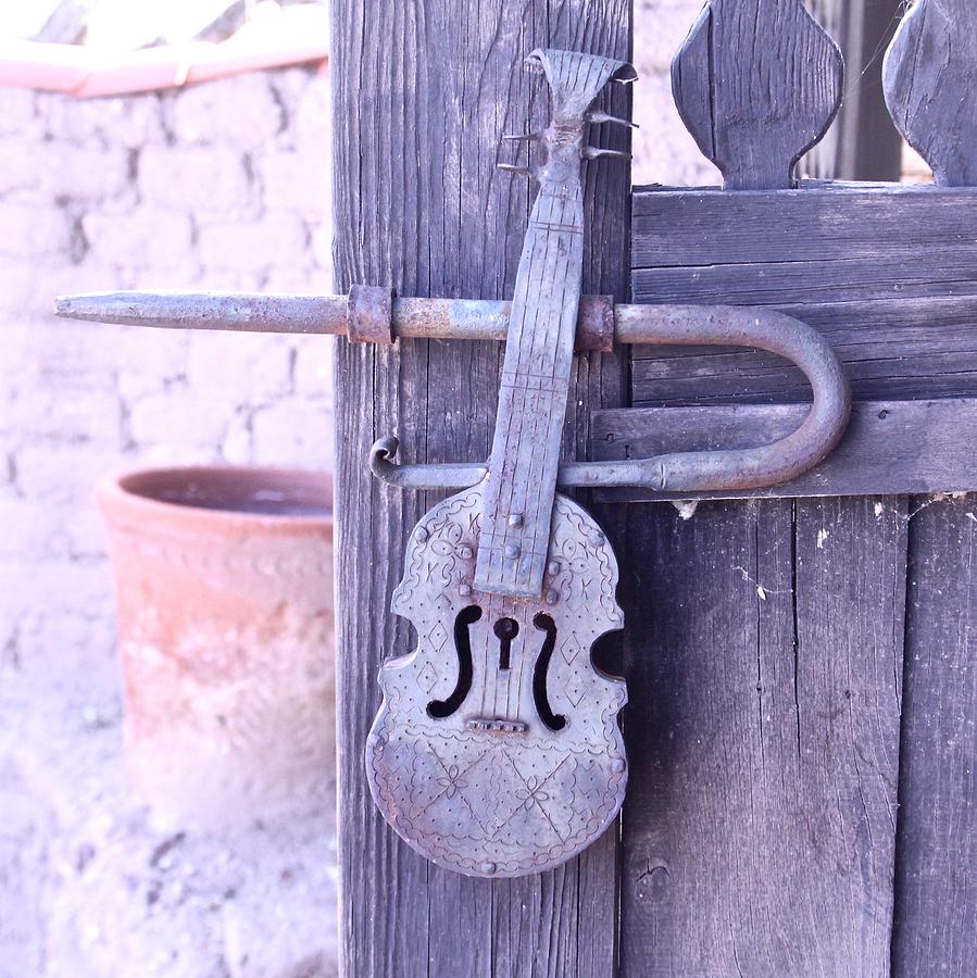 Antique Spanish Lock Photograph By Margaret O Banion