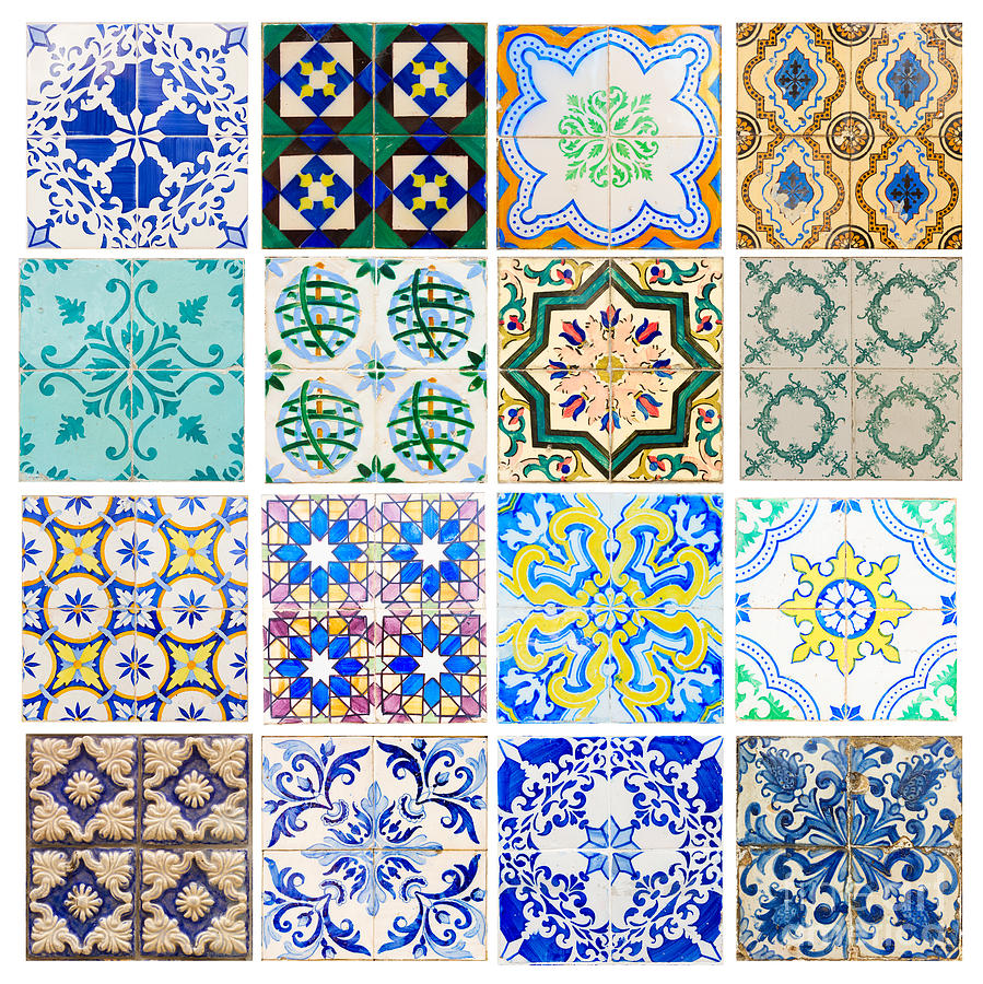 Antique Tiles of Portugal Photograph by Anastasy Yarmolovich