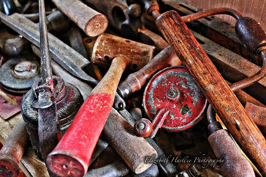 Antique Tools Photograph by Elizabeth Harllee