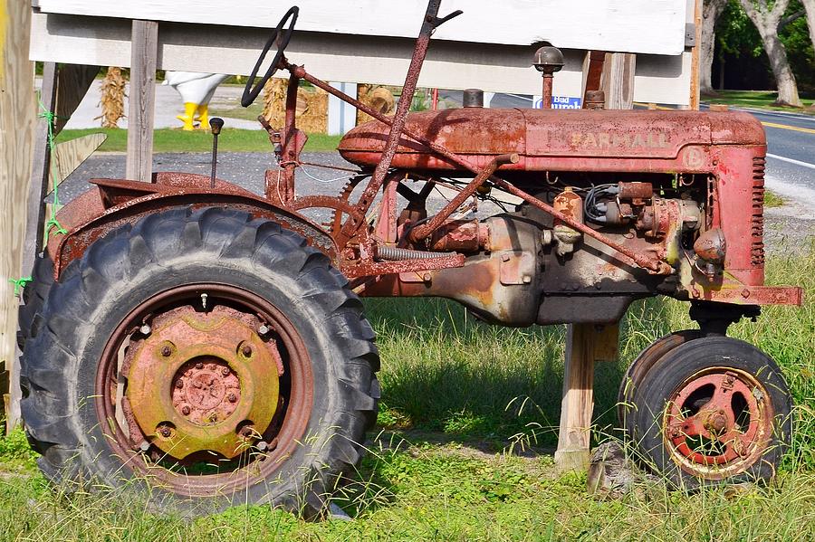 Antique Tractor Photograph by Kim Bemis