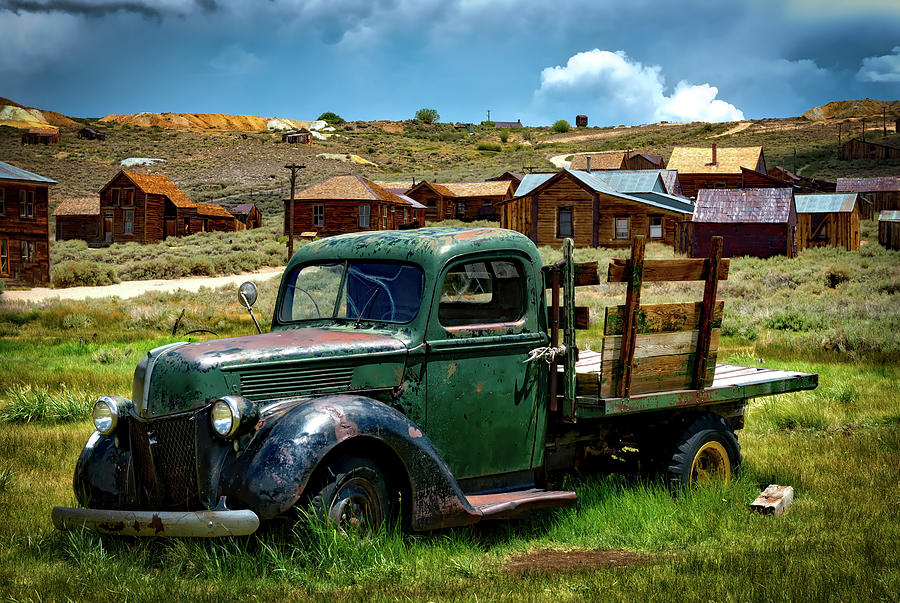 Antique Truck In Bodie Ghost Town Photograph by Mountain Dreams