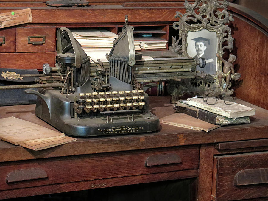 Antique Typewriter Photograph by Dave Mills