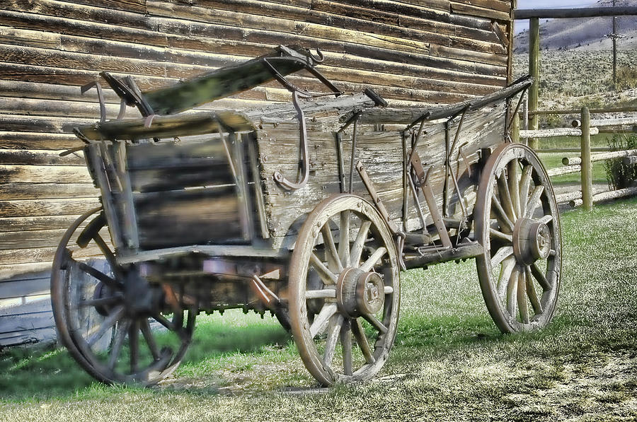 Antique Wagon Photograph by Keith Lovejoy