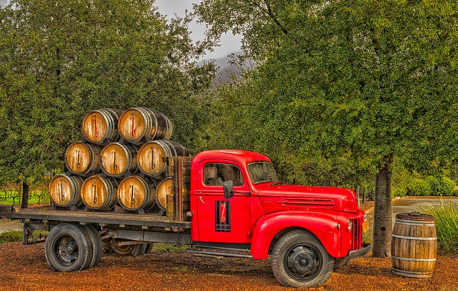 Antique Winery Truck Photograph by Mountain Dreams