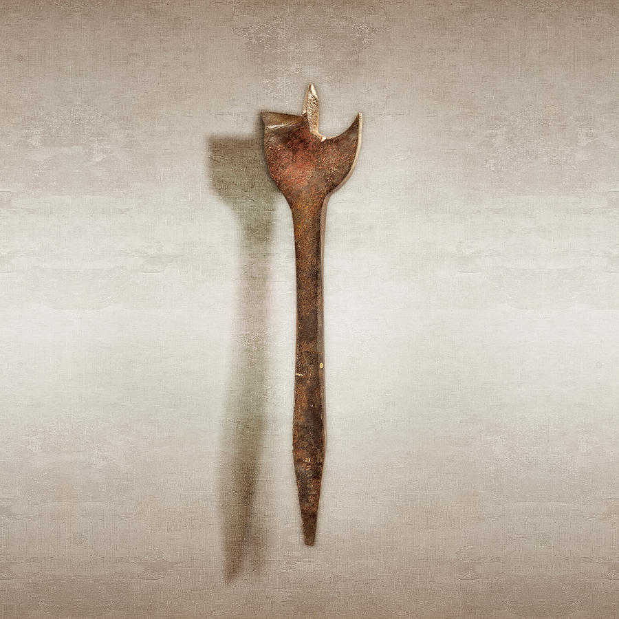 Tool Photograph - Antique Wood Bit by YoPedro