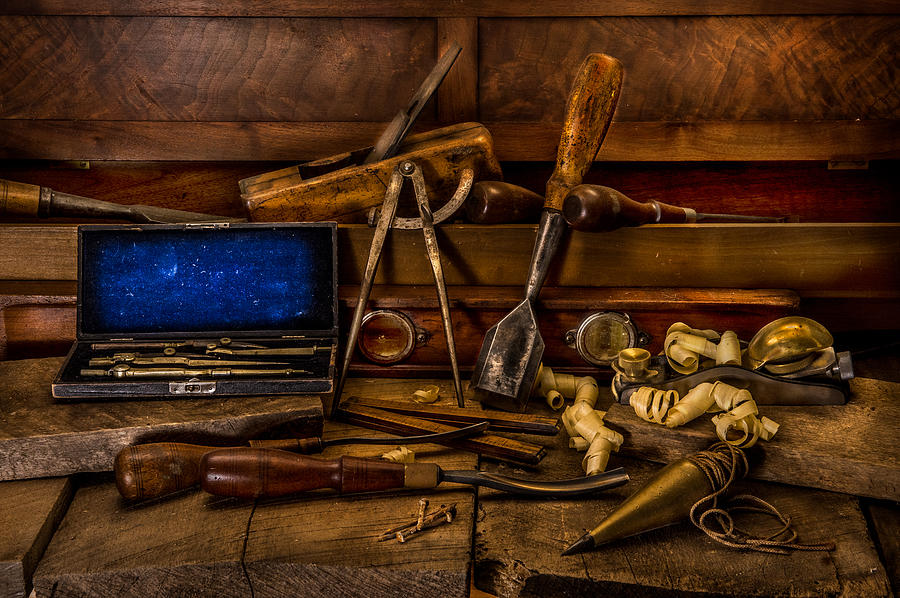 Antique Woodworking Tools Photograph by Paul Freidlund