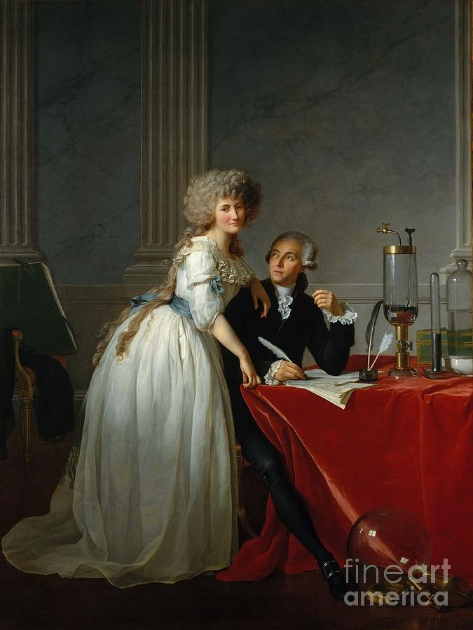 Antoine Lavoisier Painting by MotionAge Designs