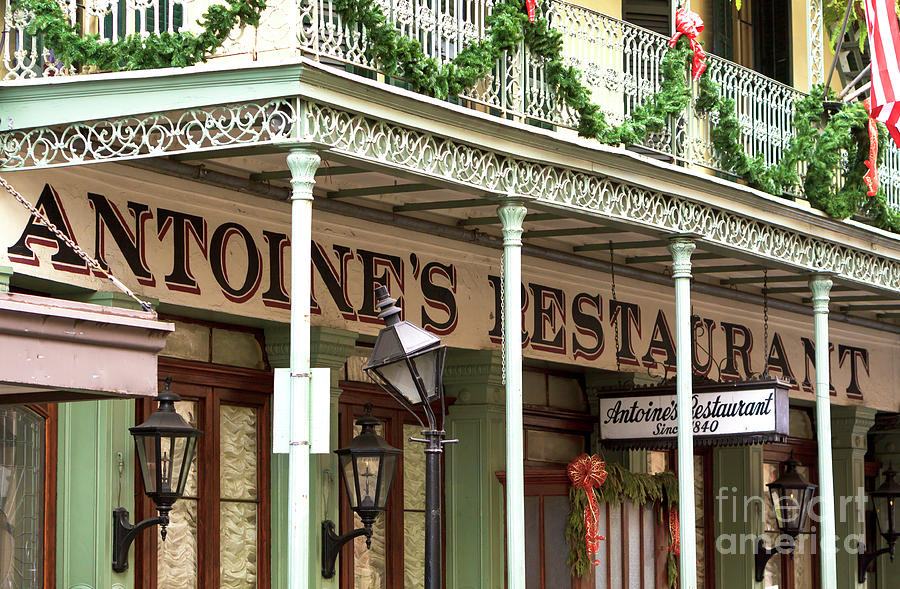 Antoines Restaurant New Orleans Photograph by John Rizzuto