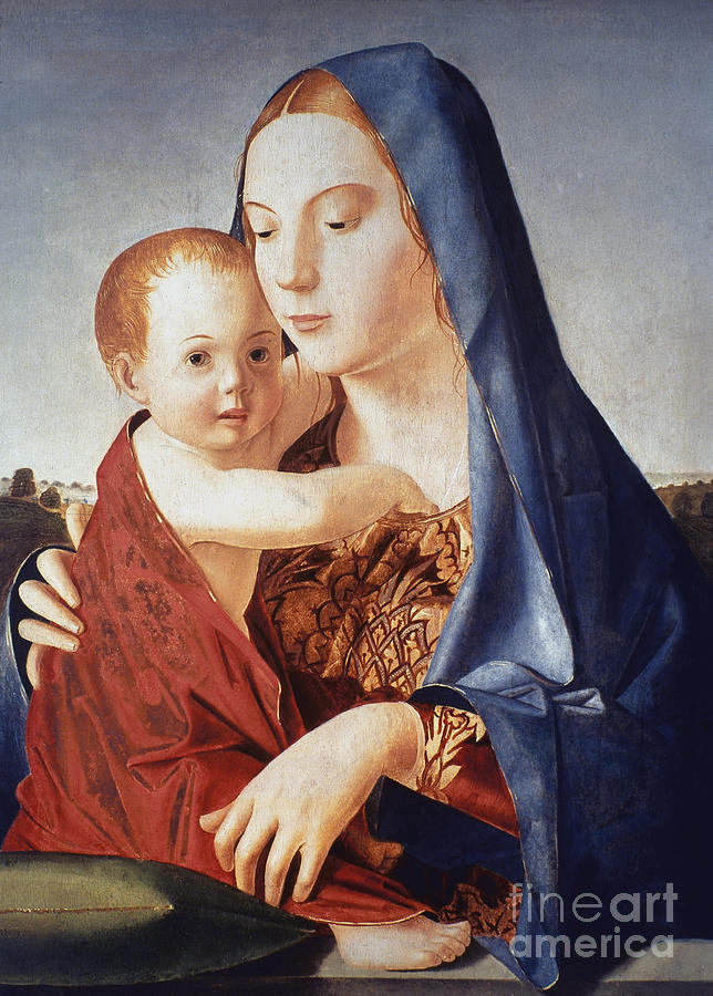 VIRGIN and CHILD Photograph by Antonello da Messina