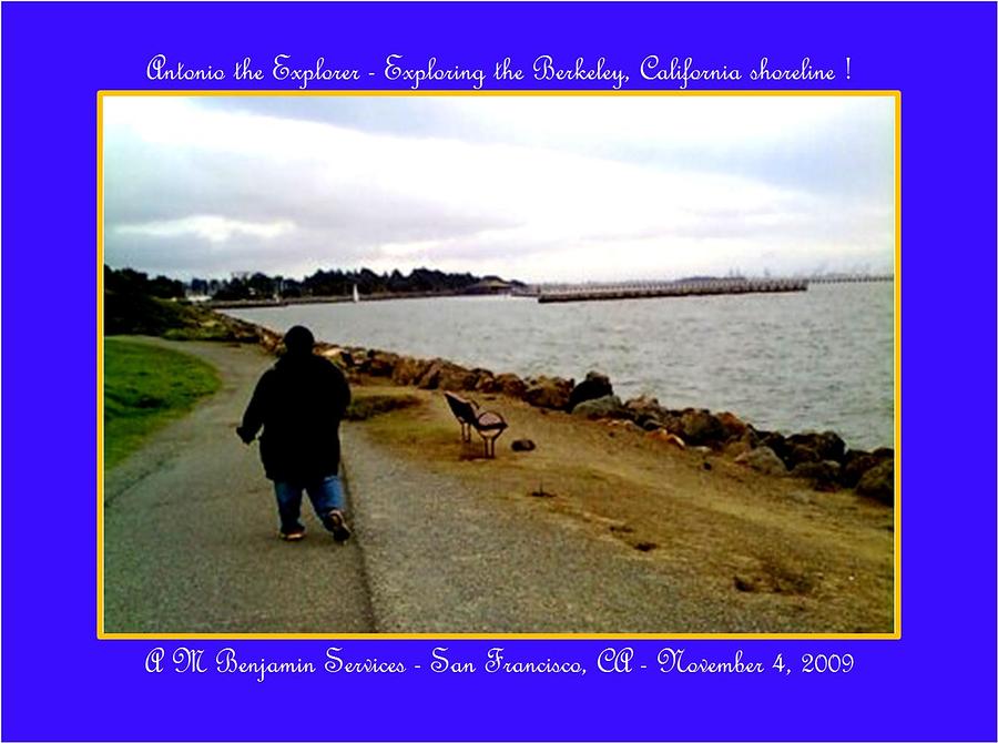 San Francisco Bay Photograph - Antonio the Explorer in Berkeley by Anthony Benjamin San Francisco Bay Photograph - Antonio the Explorer in Berkeley by Anthony Benjamin