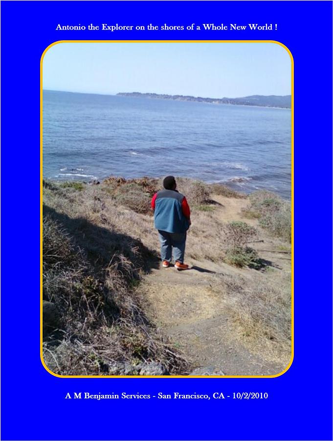 Ocean Photograph - Antonio the Explorer on the shores of a new world by Anthony Benjamin Ocean Photograph - Antonio the Explorer on the shores of a new world by Anthony Benjamin