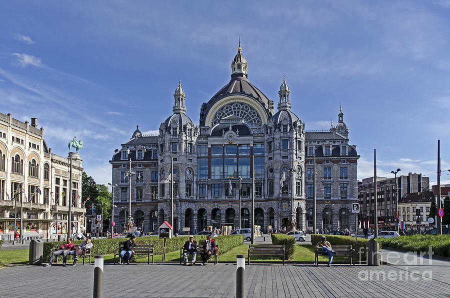 Antwerp Centrall Photograph by Pravine Chester