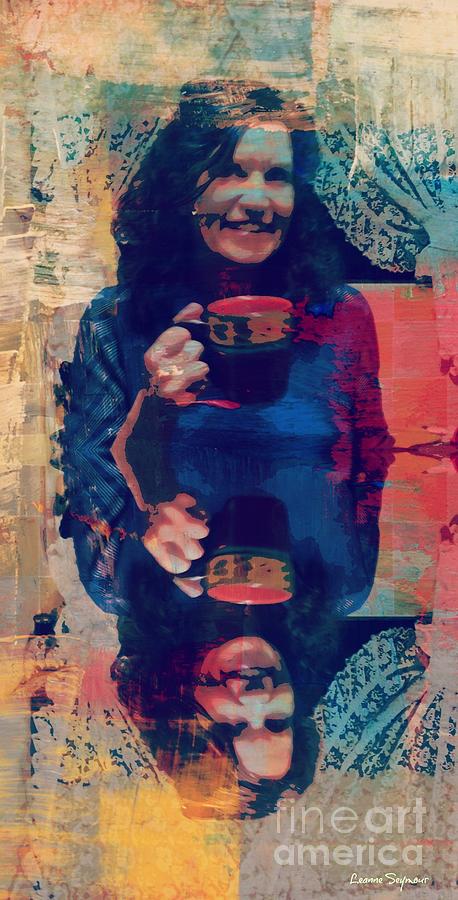 Anyone For A Cuppa Mixed Media by Leanne Seymour