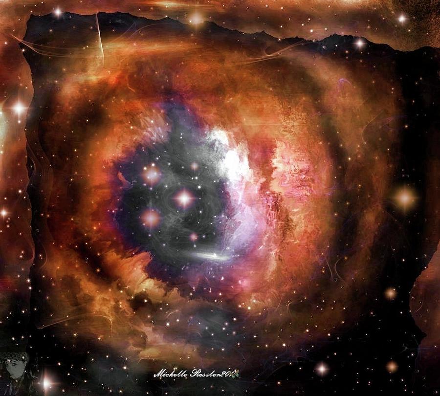 Anyones  Nebula Digital Art by Michelle Ressler