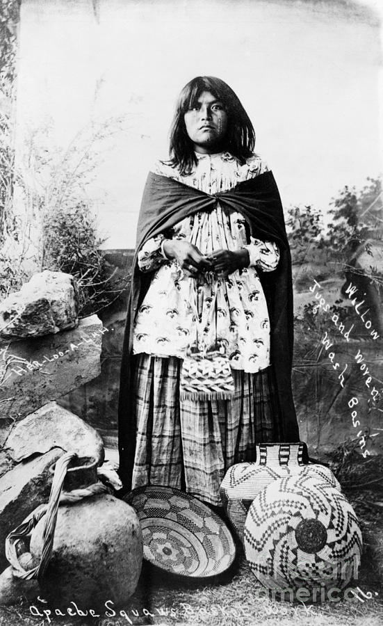 APACHE WOMAN, c1908 Painting by Granger