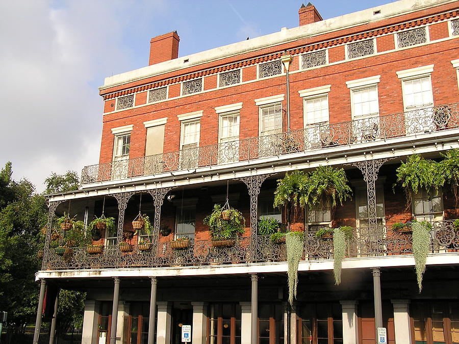 New Orleans Photograph - Apartments French Quarter by Jack Herrington