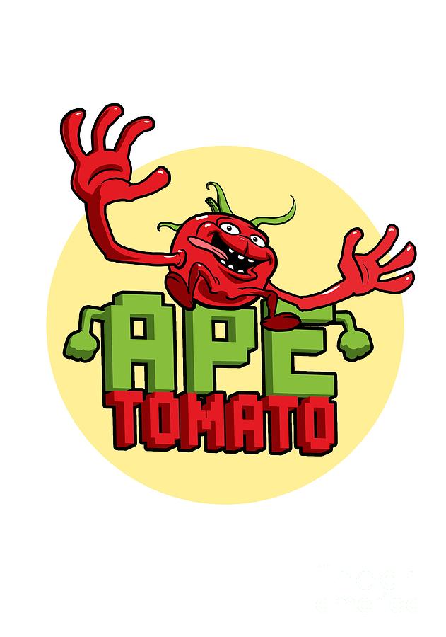 Tomato Digital Art - Ape Tomato by Nicolas Palmer