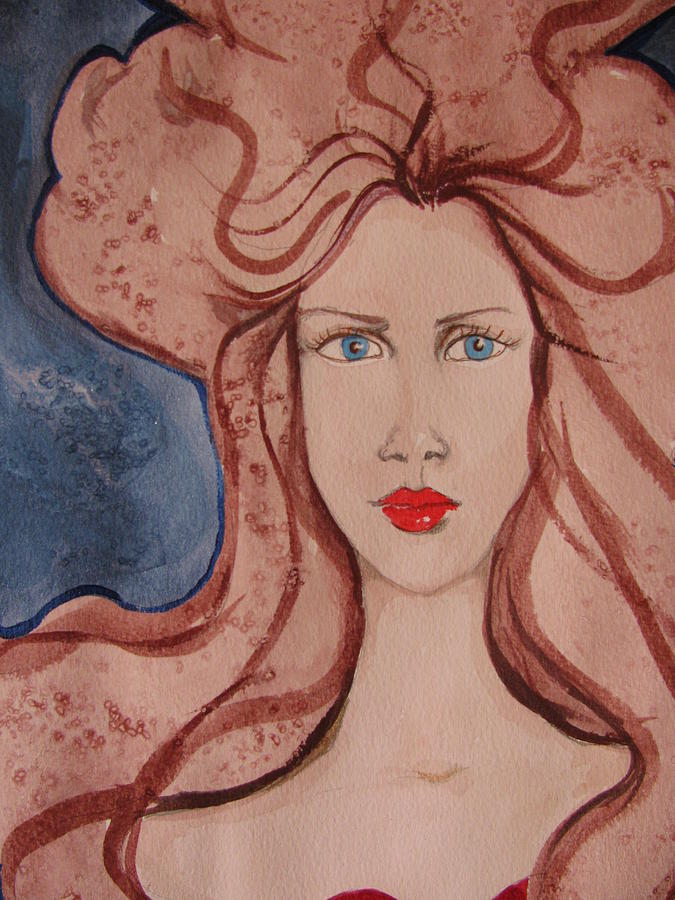 Aphrodite Painting by Lindie Racz