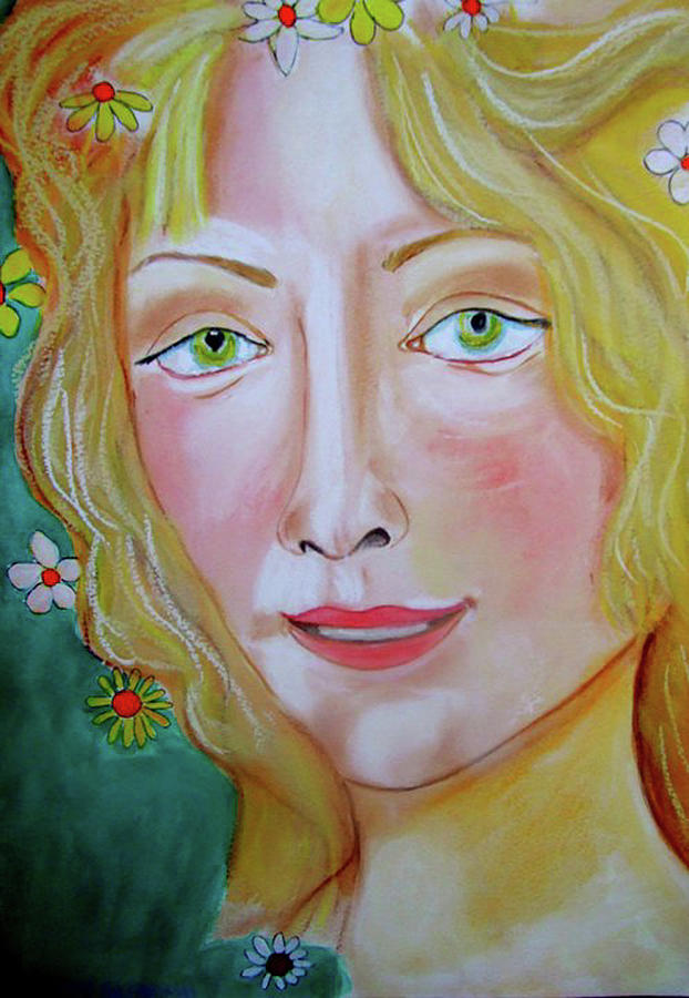 Aphrodite Painting by Rusty Gladdish