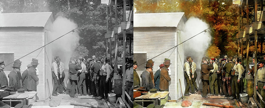 Apocalypse - Apocalypse party 1923 - Side by Side Photograph by Mike Savad