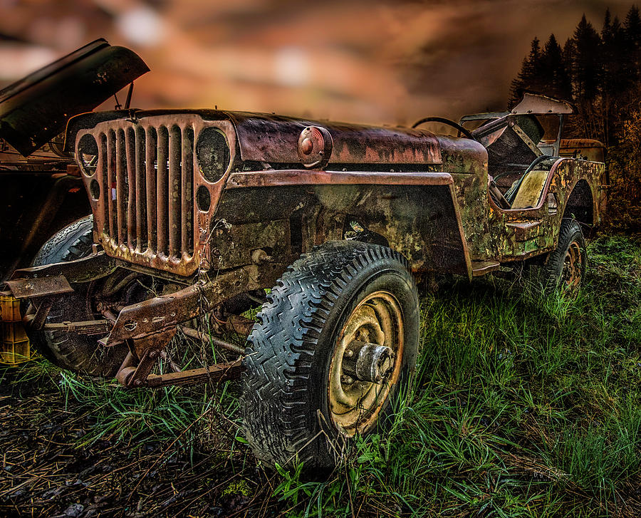 Apocalyptic Jeep Photograph by Bill Posner