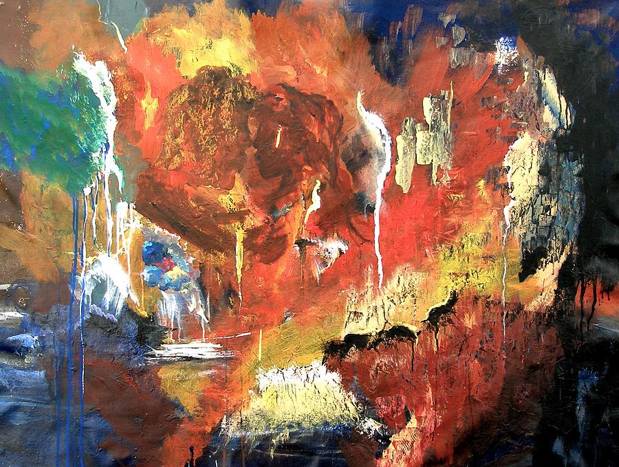 Apocalyptic Love Painting by Miroslaw  Chelchowski