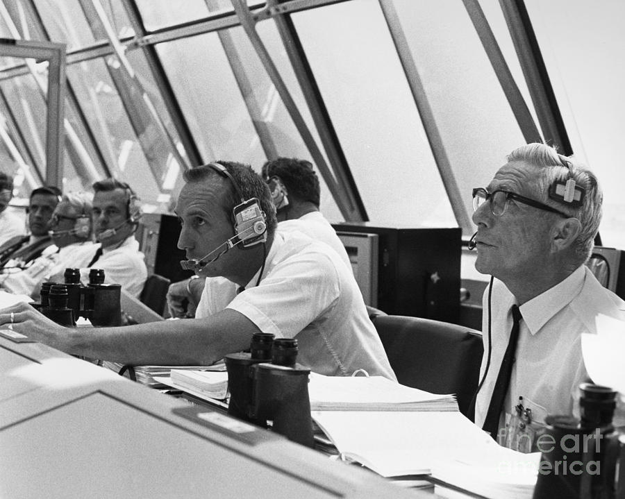 Apollo 11 Launch Control Photograph by Granger
