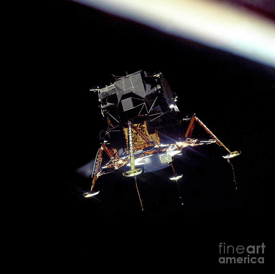 Apollo 11 Lunar Module Eagle Photograph by Nasa