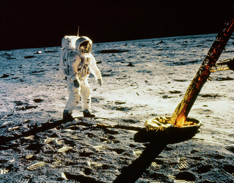 Astronaut Photograph - Apollo 11 Lunar Module by Granger