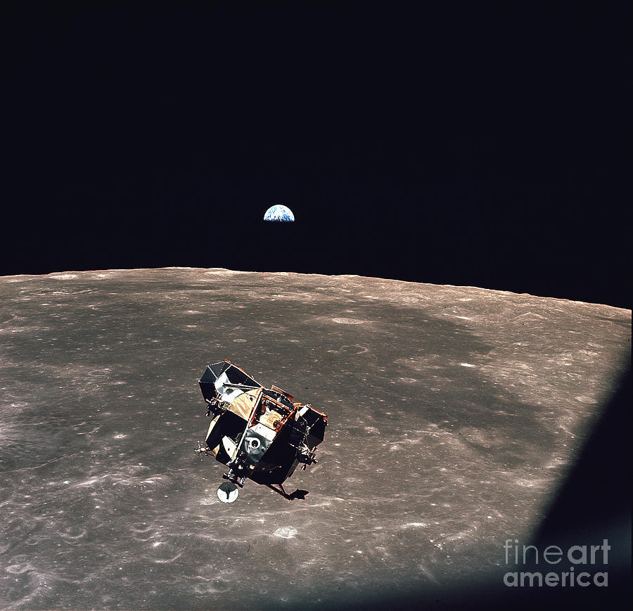 Apollo 11 Module Ascends To Columbia Photograph by Nasa