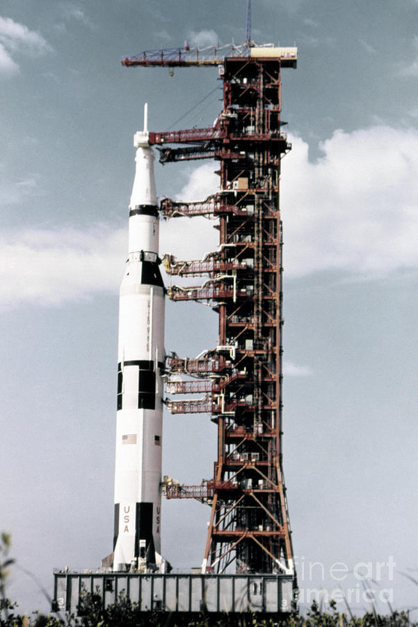 Apollo 13, Rollout, 1970.  Photograph by Granger
