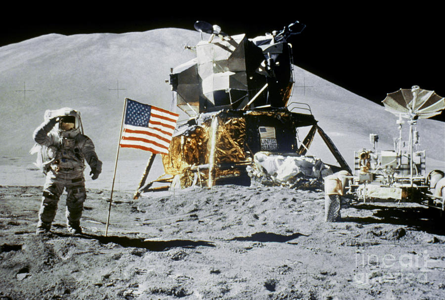 Apollo 15 - Jim Irwin, 1971 Photograph by Nasa