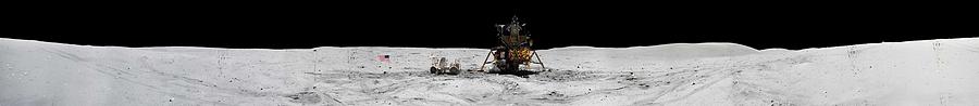 Apollo 16 Landing Painting