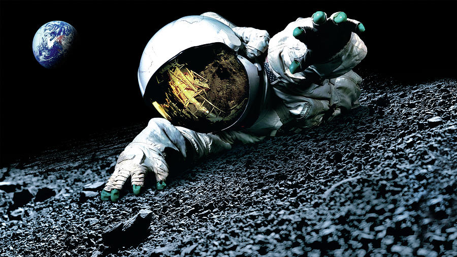 Goggle Digital Art - Apollo 18 by Super Lovely