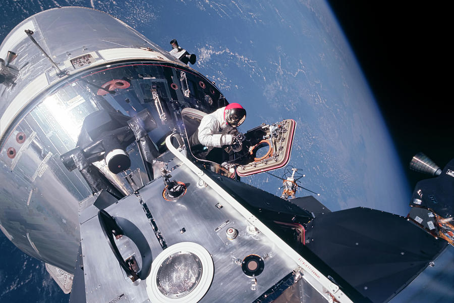 Apollo 9 Photograph by Peter Chilelli