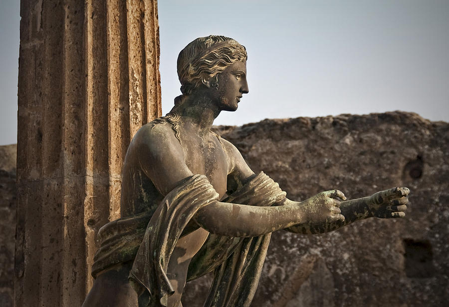 Apollo in Pompeii Photograph by Steven Sparks