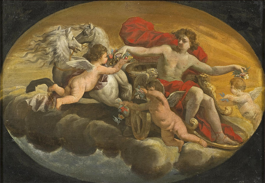 Apollo Painting by School of Carlo Cignani
