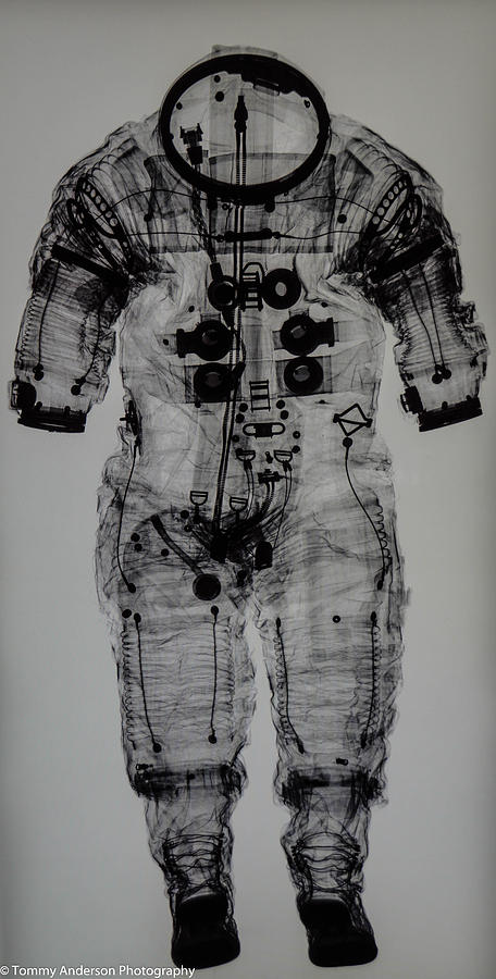 Apollo Space Suit X-Ray Photograph by Tommy Anderson
