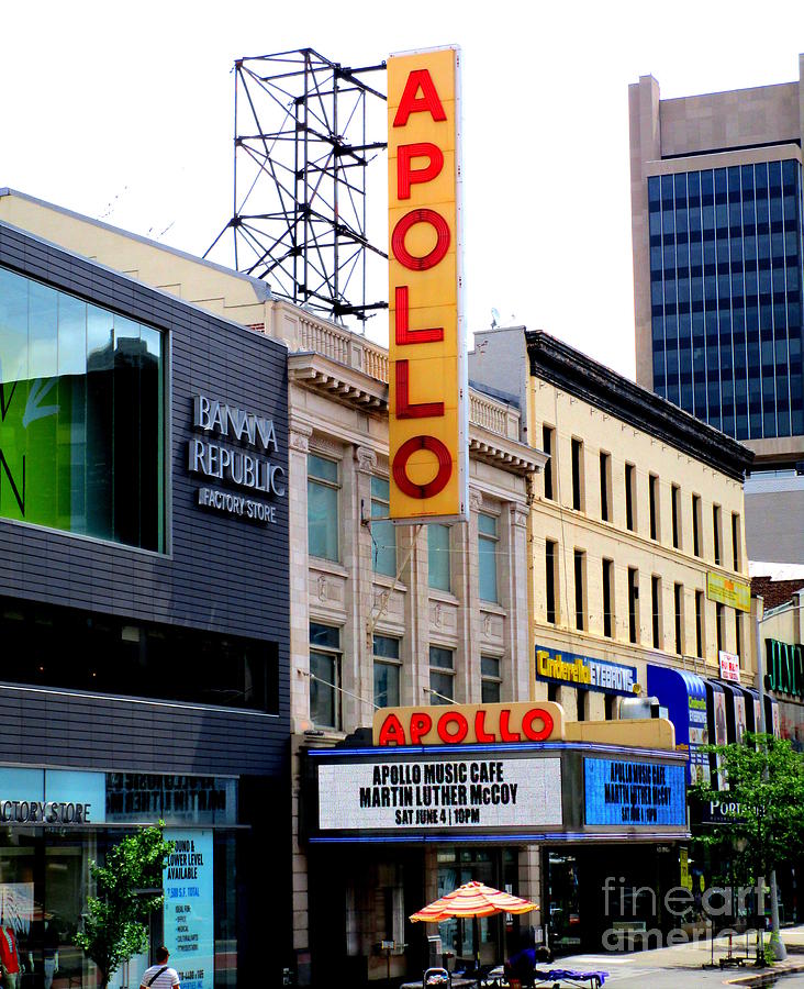 Apollo Theater Photograph - Apollo Theater by Randall Weidner
