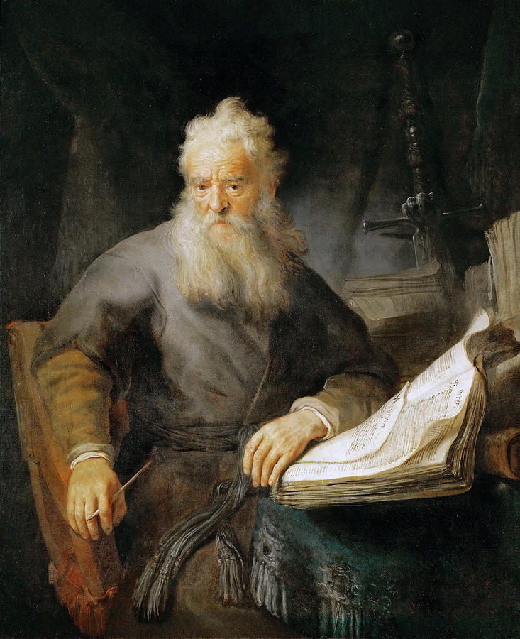 Apostle Paul Painting by Rembrandt