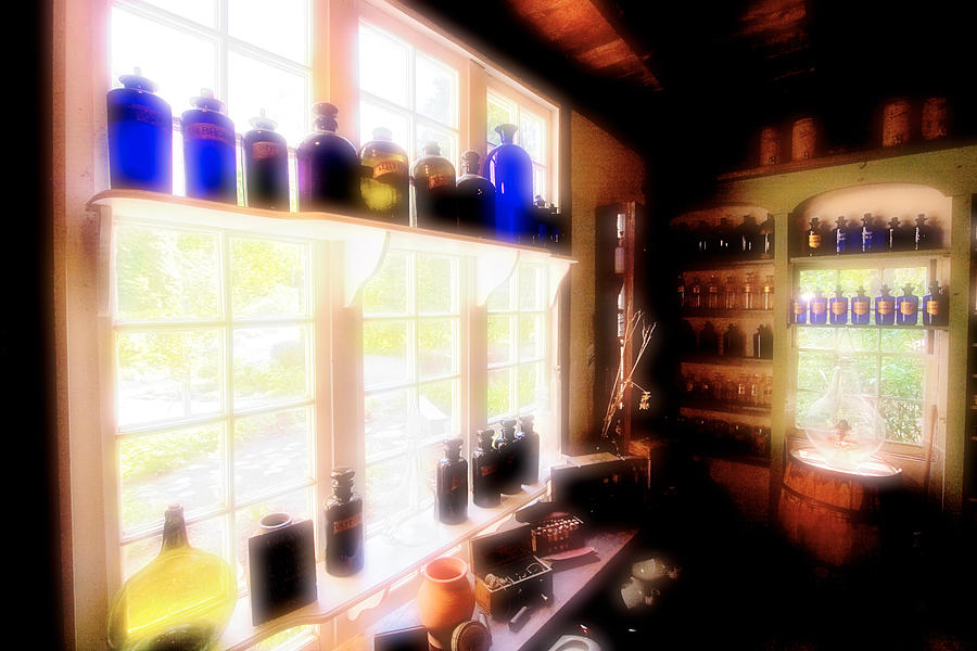 Jar Photograph - Apothecary by George Oze